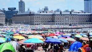 Playa en Mar del Plata